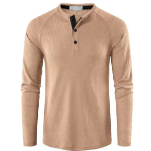 Henley Shirt - Beige